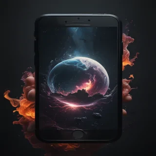 aesthetic wallpapers iphone black
