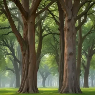 background trees