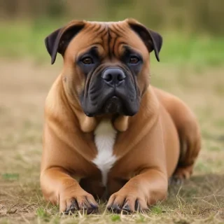 staffy bull bullmastiff