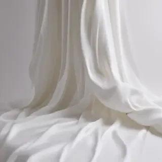 white fabric background