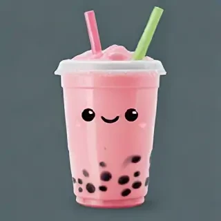 cute boba tea wallpapers