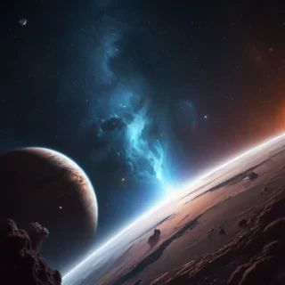 iphone space wallpaper