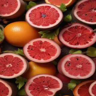 aesthetic fruit background
