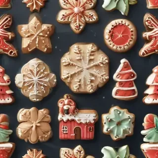 clipart christmas cookies
