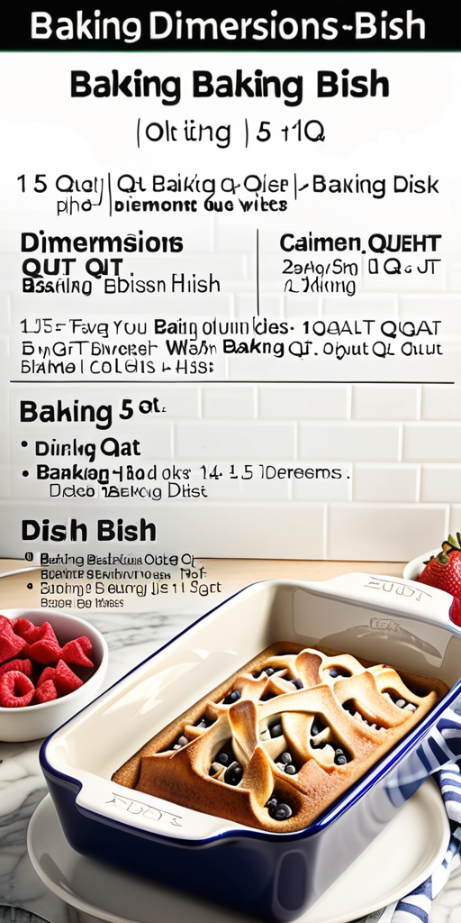 1.5 qt baking dish dimensions