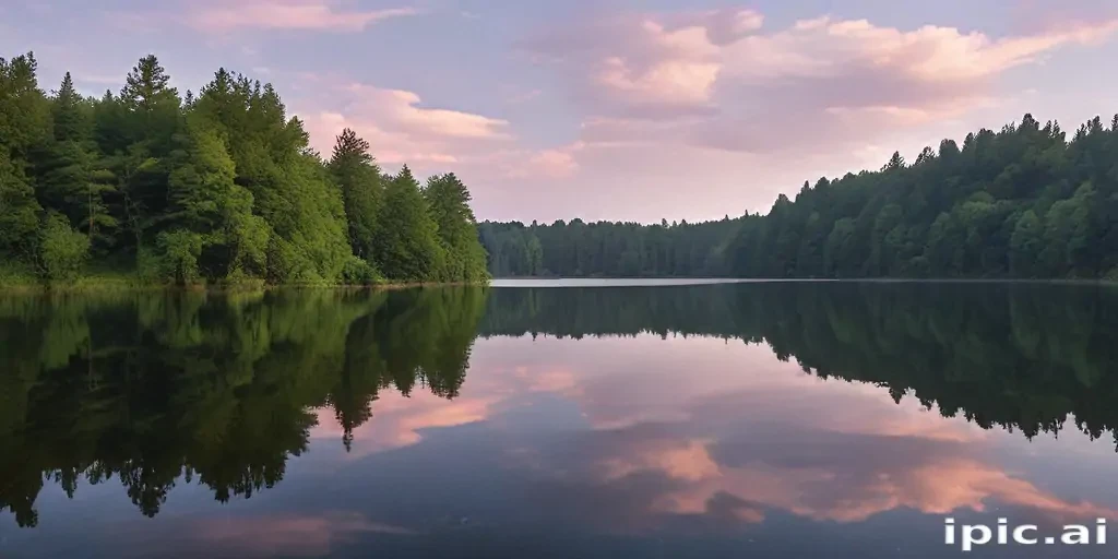 background lake