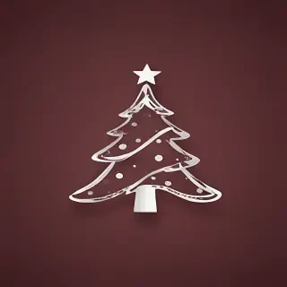simple christmas iphone wallpaper