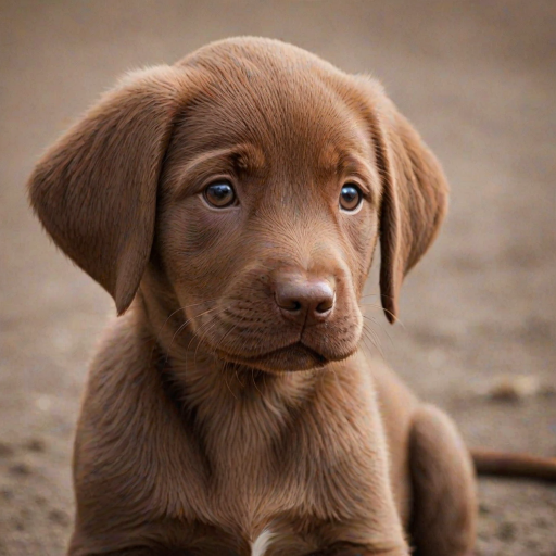 cute brown labrador puppy