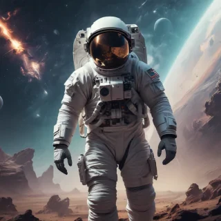 aesthetic astronaut wallpapers