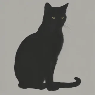 cat silhouette png
