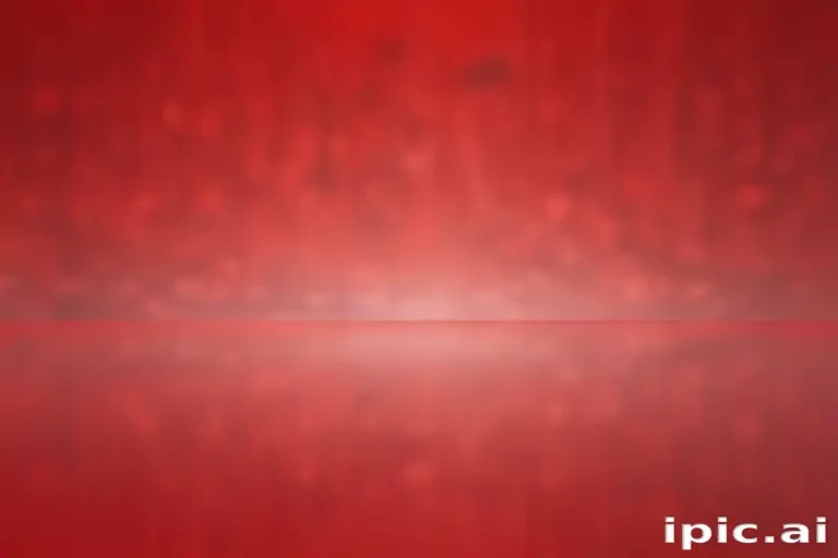 Vibrant Red Background with Subtle Texture and Reflective Surface Effect.