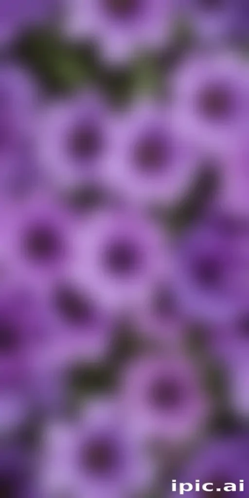 purple flowers transparent background