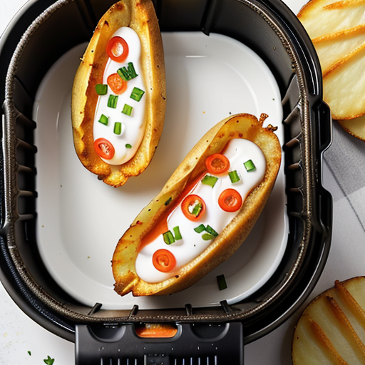 frozen potato skins in air fryer