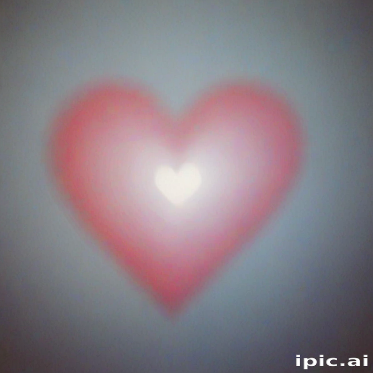 blurry heart