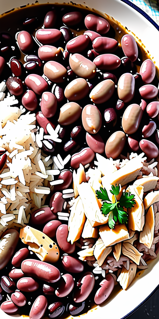 red beans rice and chicken