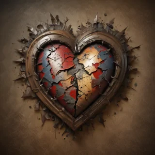 wallpaper broken heart images