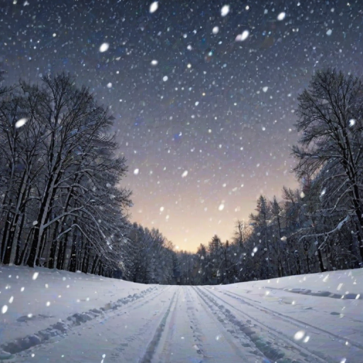 falling snow png