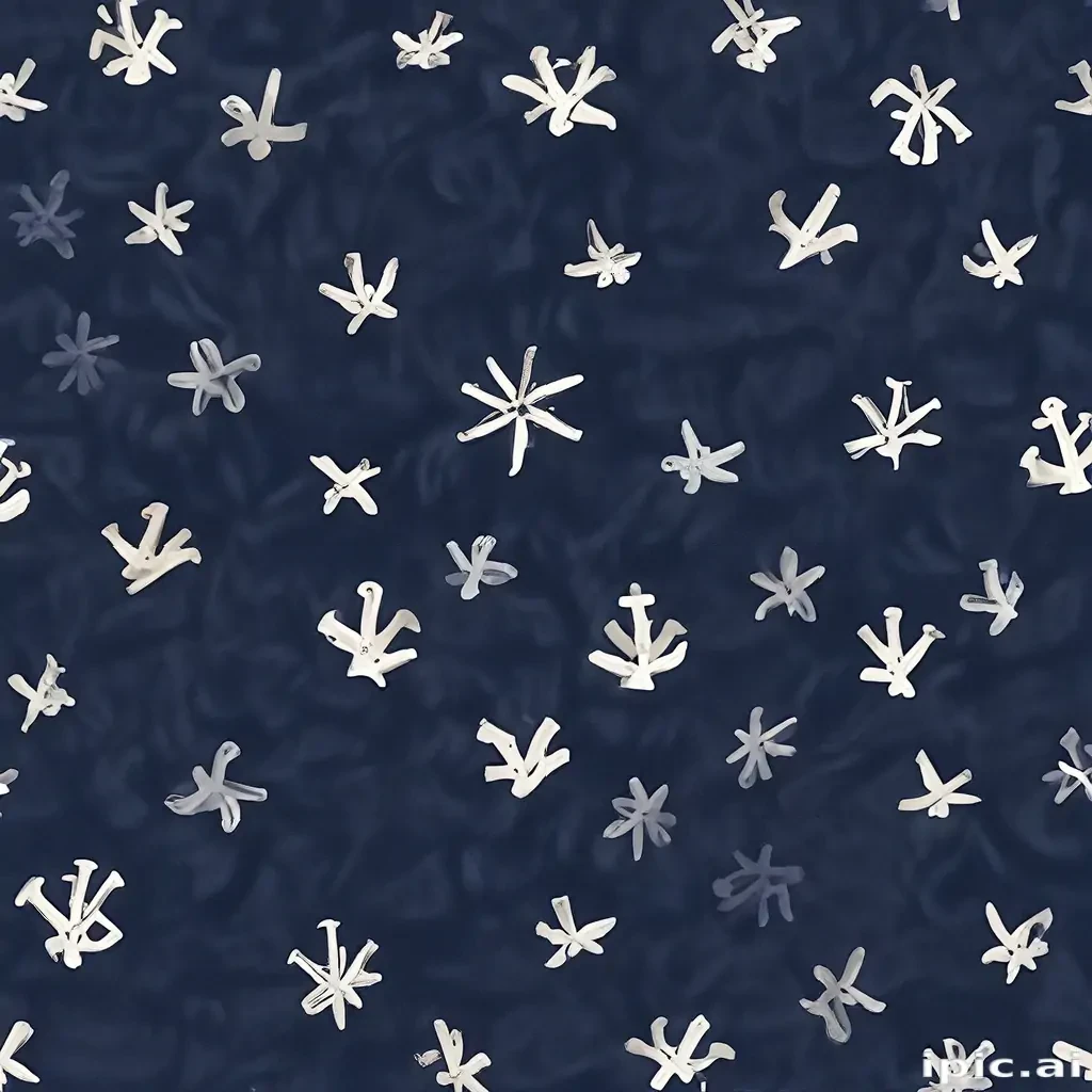 navy background