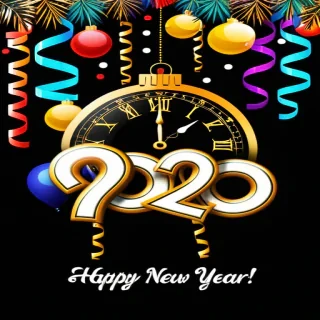 background happy new year