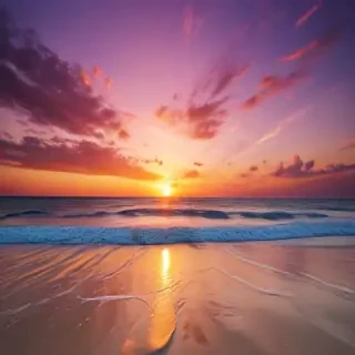 sunset wallpaper beach