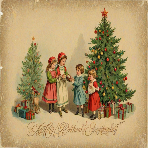 merry christmas images vintage