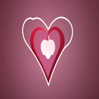hearts iphone wallpaper