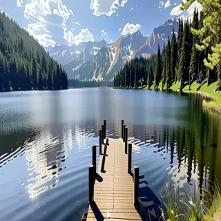 picture of lake