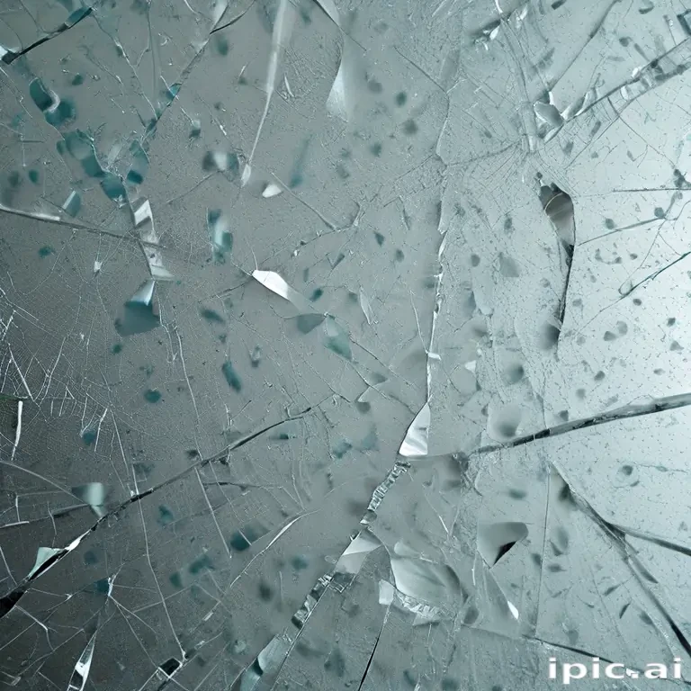 broken glass texture