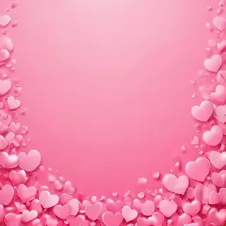 pink hearts background
