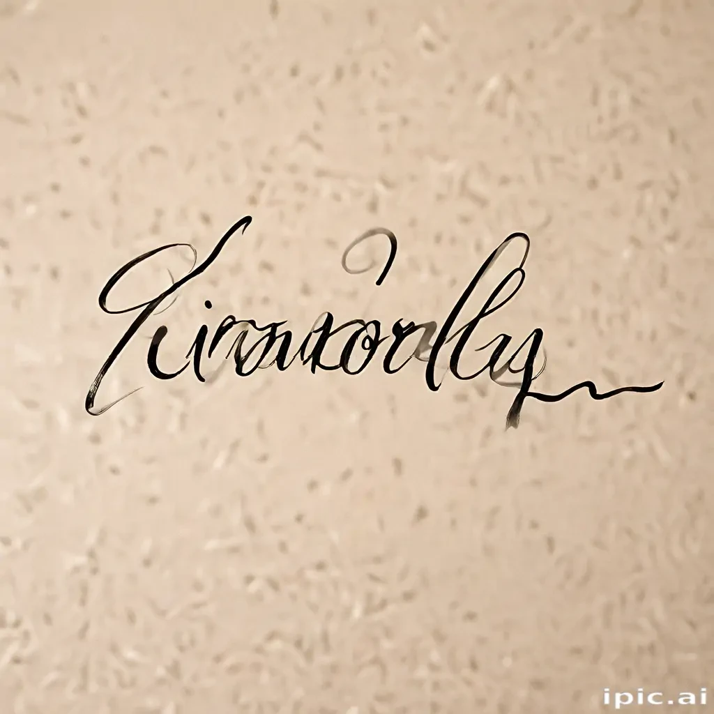 kimberly in cursive