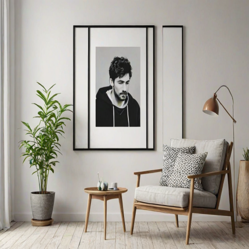 framed art mockup