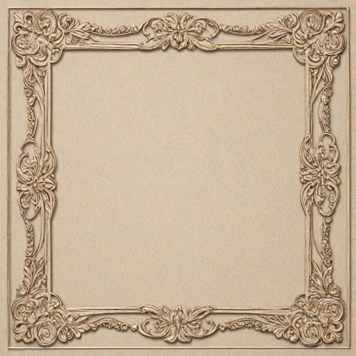 transparent border frame