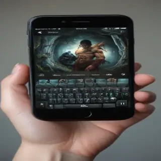 phone in hand png