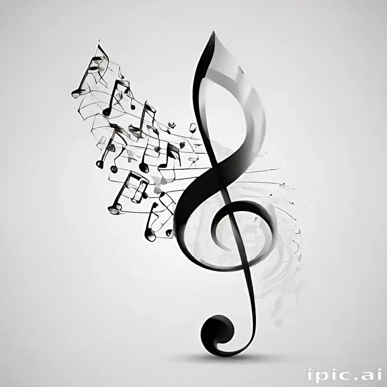 music note transparent background