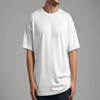 oversized t shirt mockup