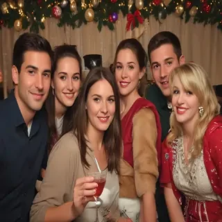 holiday party pictures