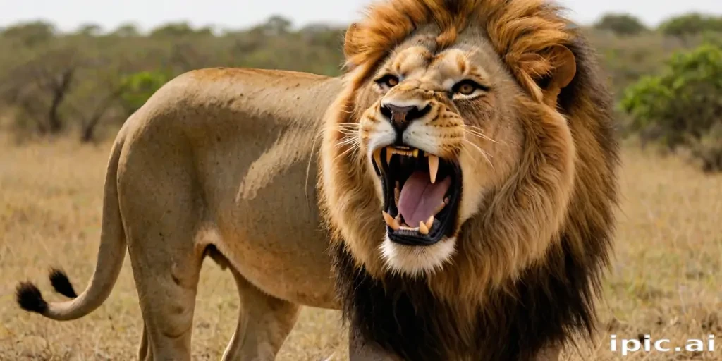 lion roar png