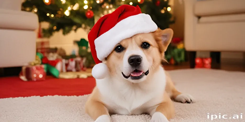 christmas dog pics
