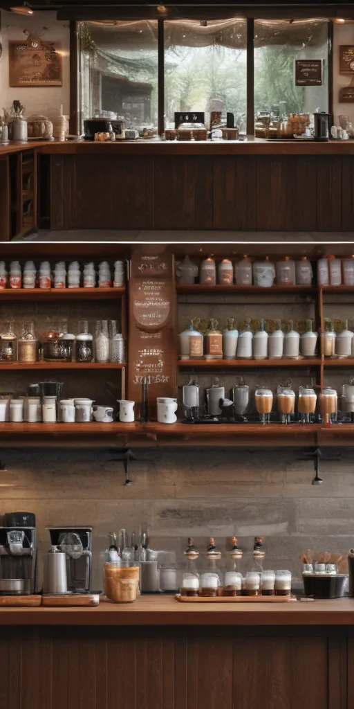 coffee shop mockup