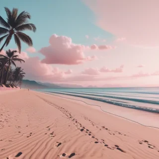 aesthetic beach background