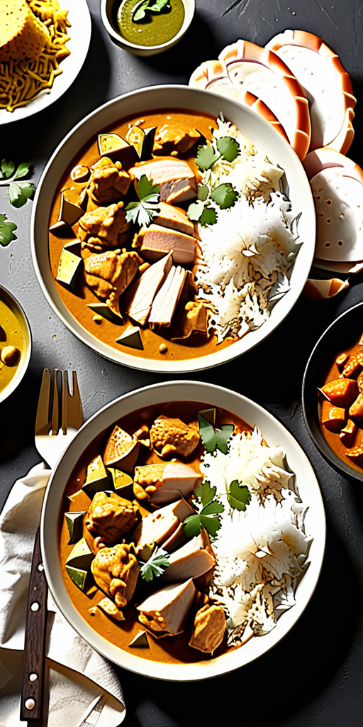 what to serve with chicken curry