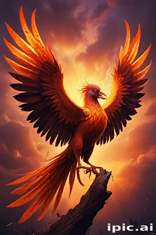 phoenix bird wallpaper