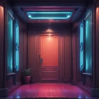 neon colored backgrounds
