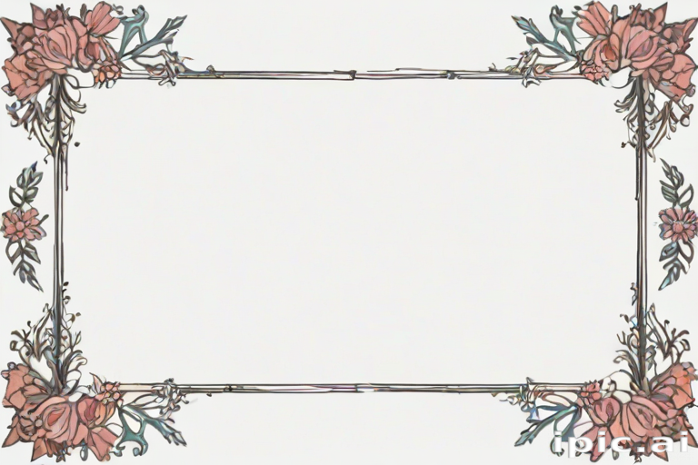 aesthetic border png