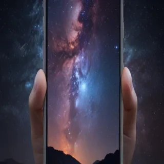 starry background iphone