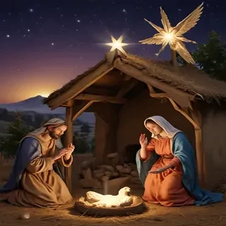merry christmas nativity images free
