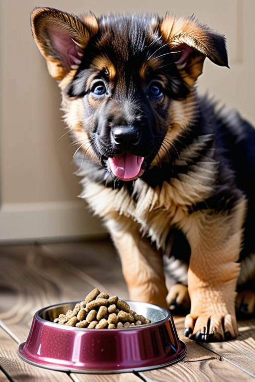 vet recommended dog food for german shepherd puppy