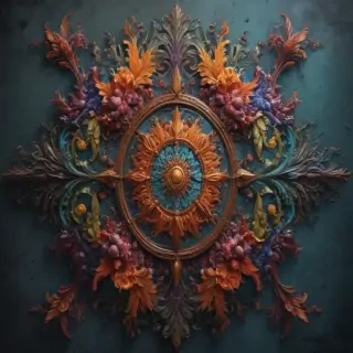 wall art mock up