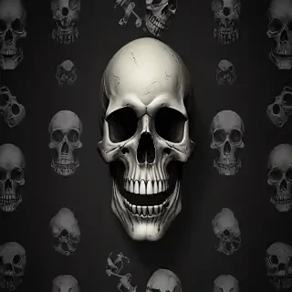 skull wallpaper iphone