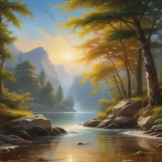 oil painting wallpaper